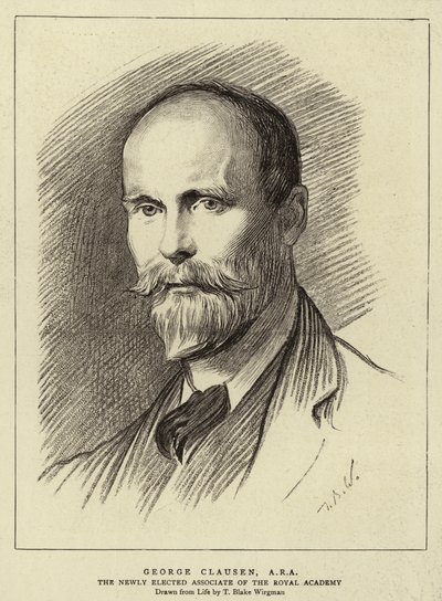 George Clausen, ARA von Theodore Blake Wirgman